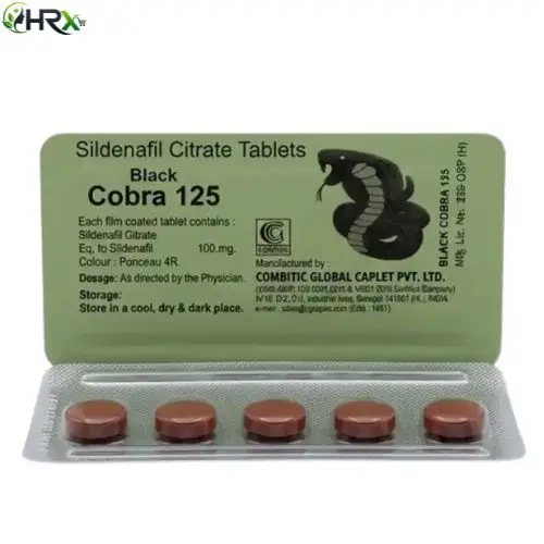 Best Black Cobra 125 Tablets 100mg