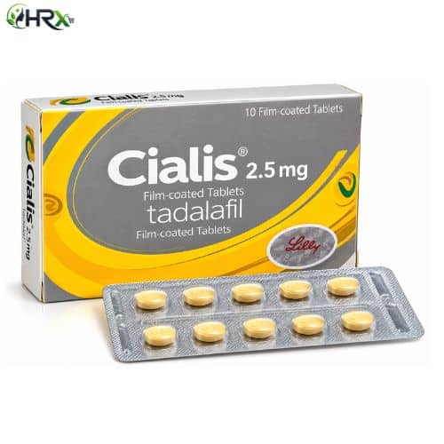 Cialis Tadalafil 10 Film Coated 2.5mg Tablets