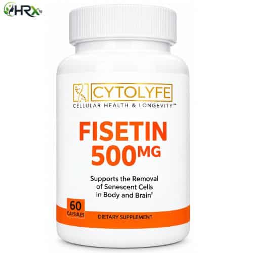 Cytolyfe Fisetin 500mg Cellular Health 60 Capsules