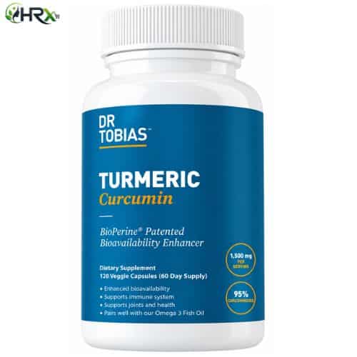 Dr. Tobias Turmeric Curcumin 1500mg 120 Capsules