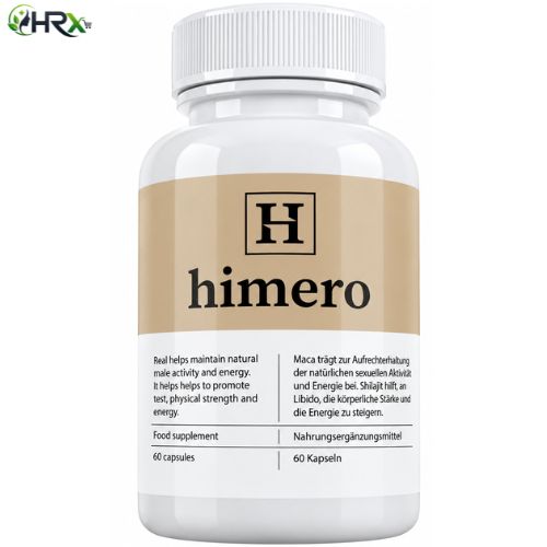 Himero Male Energy Shilajit Support 60 Capsules