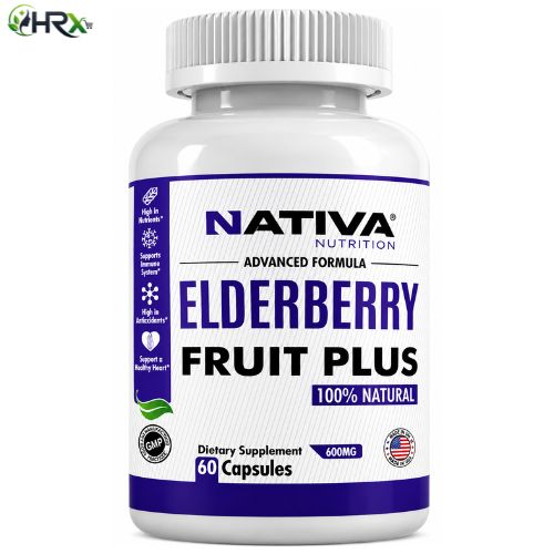 Nativa Nutrition Elderberry Fruit 60 Capsules