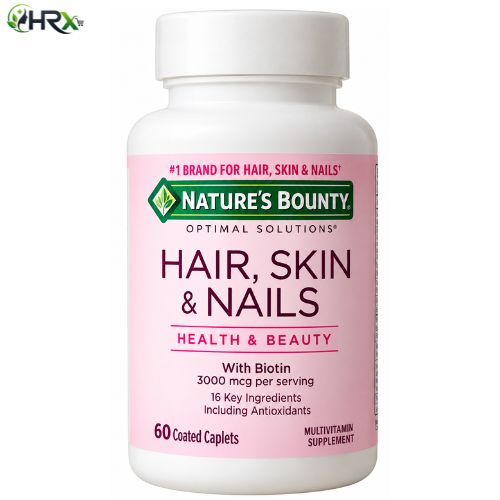 Nature’s Bounty Hair Skin Nails Multivitamin 60 Caplets