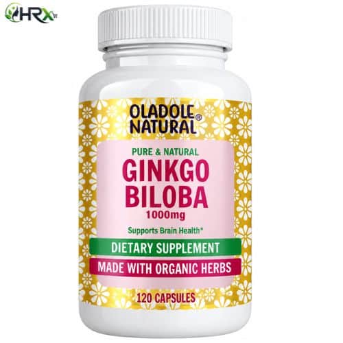 Oladole Natural Ginkgo Biloba 1000mg 120 Capsules