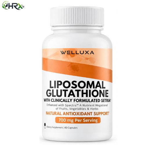 Welluxa Glutathione 700mg Liposomal 60 Capsules