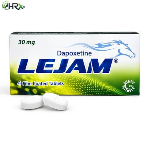 Lejam Dapoxetine 30mg 4 Film Coated Tablets