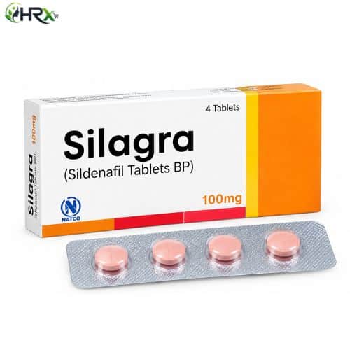 Silagro 100mg Sildenafil BP 4 Tablets