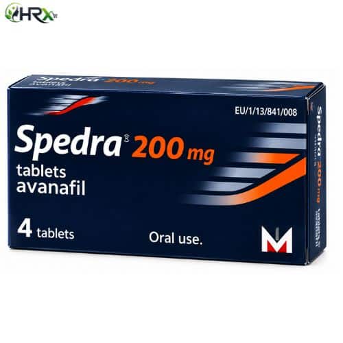 Spedra Avanafil 200mg 4 Tablets in Pakistan