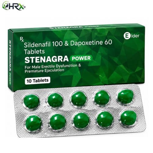 Stenagra Power Dapoxetine 60mg 10 Tablets