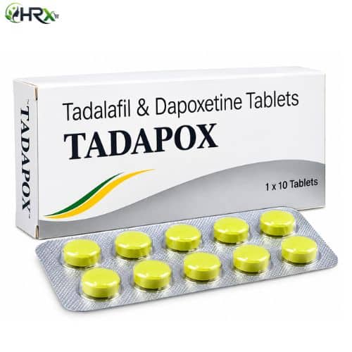 TADAPOX Tadalafil Dapoxetine 10 Tablets