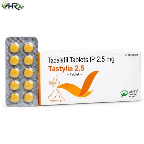 Tastylia IP 2.5mg Tadalafil 10 Tablets